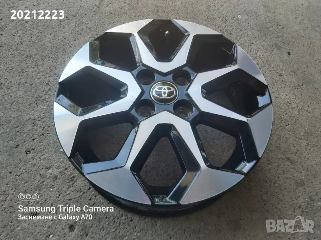 1 брой алуминиева джанта за Toyota Aygo 15, снимка 3 - Гуми и джанти - 51217454