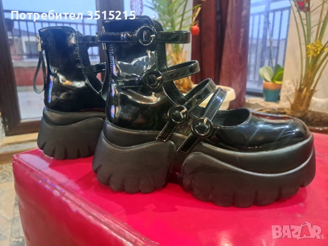 Дамски обувки с платформа, снимка 5 - Дамски елегантни обувки - 53124112