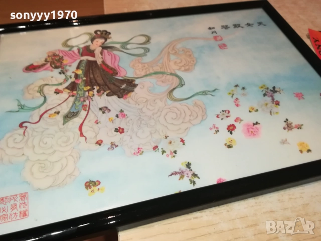 JAPAN-СКА КАРТИНА СТЪКЛО И РАМКА 2709251919, снимка 8 - Картини - 51859595