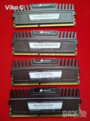 Модулът RAM Corsair CMZ8GX3M2A1600C9 (8GB (2x4GB) DDR3 1600MHz) , снимка 2 - RAM памет - 51890714