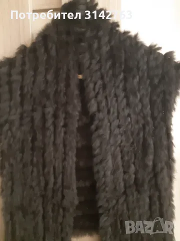 Ефектен интересен елек, естествен косъм и плетиво. 