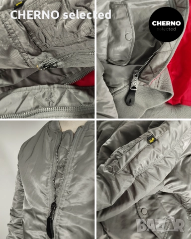 Яке бомбър ALPHA INDUSTRIES MA-1 – размер L•M – отлично състояние, снимка 13 - Якета - 52977206