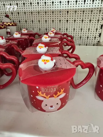 коледни чаши с капак , снимка 5 - Чаши - 48246186