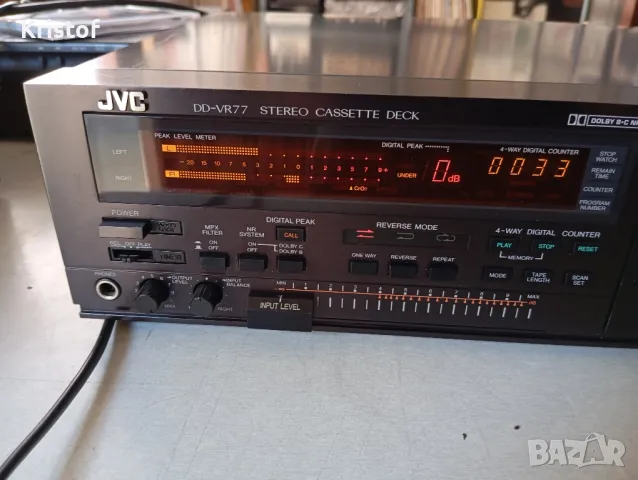 Касетен дек JVC DD-VR77 , снимка 2 - Декове - 49371077