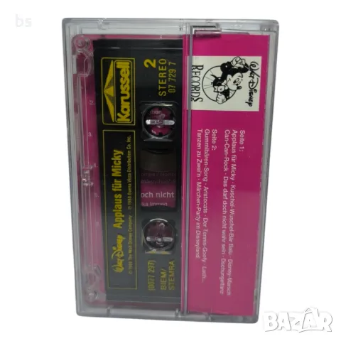 Applaus fur Micky - колекционерска аудио касета, снимка 3 - Аудио касети - 49336169