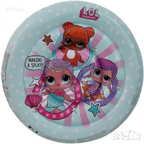 LOL Surprise въздушен матрак/ дюшек, снимка 3 - Надуваеми легла - 34670716