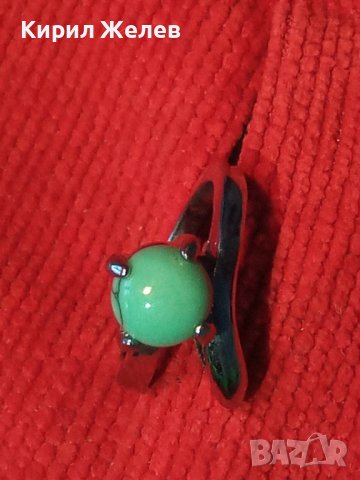 ТЮРКОАЗЕН ПОСРЕБРЕН АРТ ПРЪСТЕН 6750, снимка 8 - Пръстени - 33153958