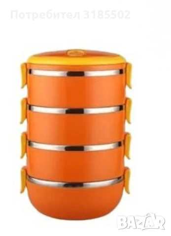 Ефективна и практична тройна кутия за съхранение на храна, снимка 9 - Кутии за храна - 51392870