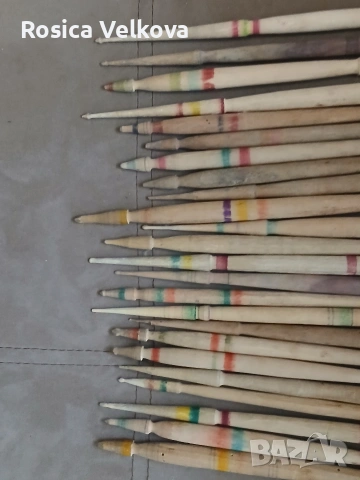 Старо ретро дървено вретено , снимка 6 - Антикварни и старинни предмети - 53242886