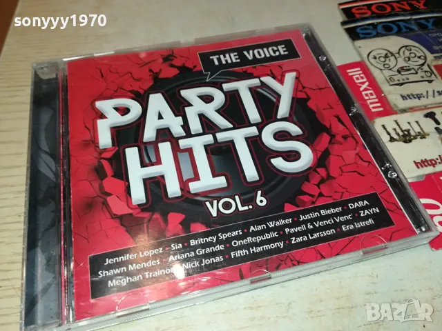 THE VOICE PARTY HITS 6 CD 0104251858, снимка 12 - CD дискове - 49729985