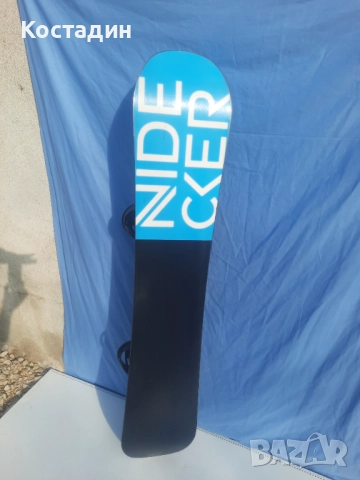 сноуборд NIDECKER SCORE 160см.  с автомати, снимка 7 - Зимни спортове - 52754741