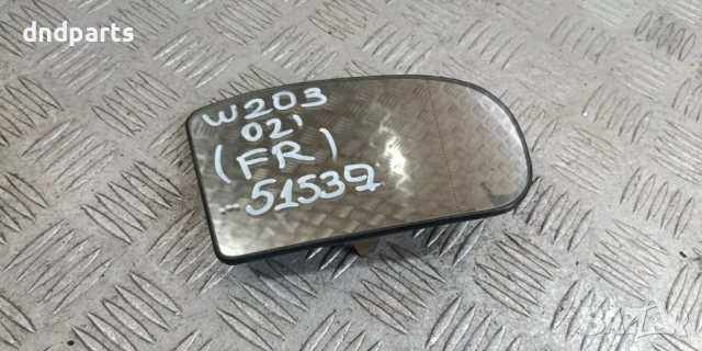Стъкло дясно огледало Mercedes C-Class W203 2002г.	