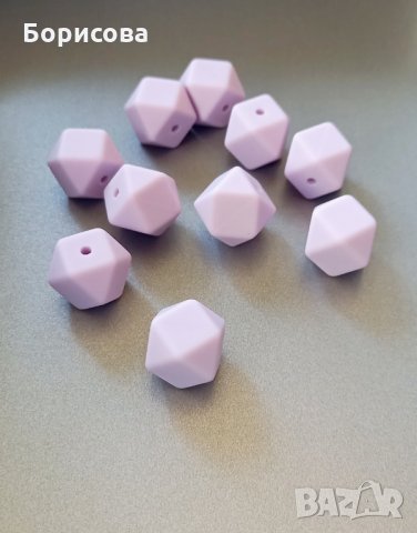 Силиконовото мънисто многоъгълник за бебешка залъгалка, снимка 7 - Други - 34632473