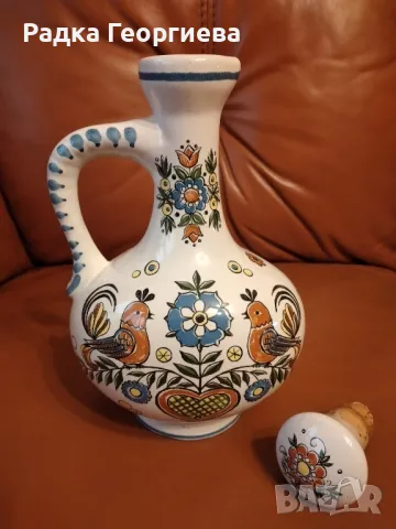 Красива винтидж кана  Ulmer Keramik., снимка 3 - Други - 50183483