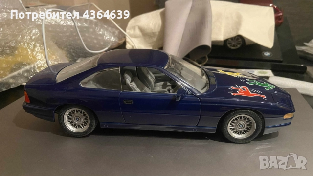 BMW 850i 1:18 e31 Revell, снимка 2 - Колекции - 51937552