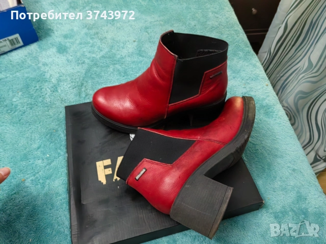 Дамски боти от естествена кожа, снимка 4 - Дамски обувки на ток - 52630030