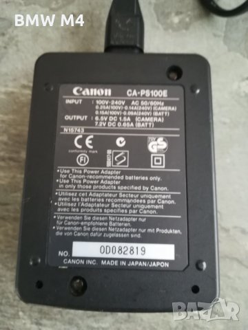 Оригинално зарядно устройство Canon CA-PS100E за батерии Canon NB-5H за следните модели фотоапарати , снимка 2 - Батерии, зарядни - 27085718