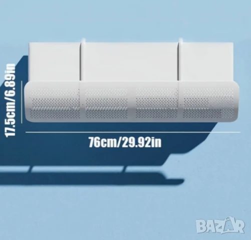 Регулируем дефлектор за климатик с елегантен дизайн, снимка 2 - Климатици - 50667668