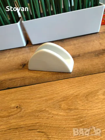 Салфетник - порцелан, снимка 1