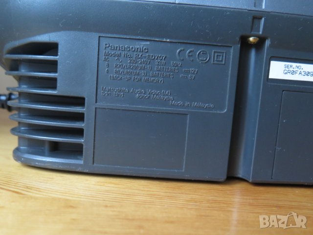 Panasonic RX-ED 707  Matsushita, National,1999,Japan, снимка 16 - Радиокасетофони, транзистори - 43284922