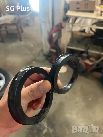 Фланци 5x112 / 21 мм / с втулки 72.6 към 57.1, снимка 2 - Аксесоари и консумативи - 50694012