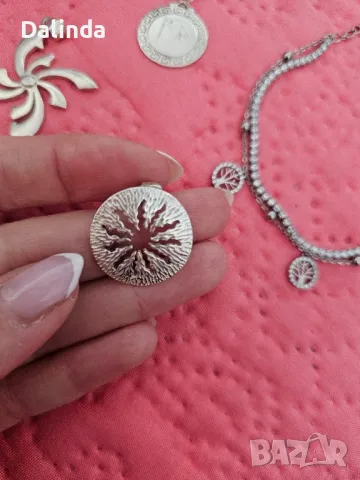 Сребърни бижута 925 , снимка 3 - Колиета, медальони, синджири - 49273588