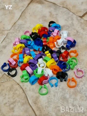 пръстени за гълъби 8мм., щракалки