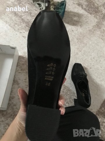 Дамски обувки Karino с ток 38 номер, снимка 4 - Дамски елегантни обувки - 43422448