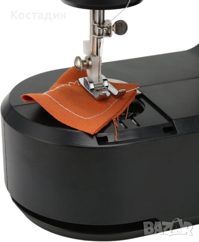 QVC Немска Мини шевна машина, компактна и удобна за домашна употреба, снимка 7 - Шевни машини - 52215890