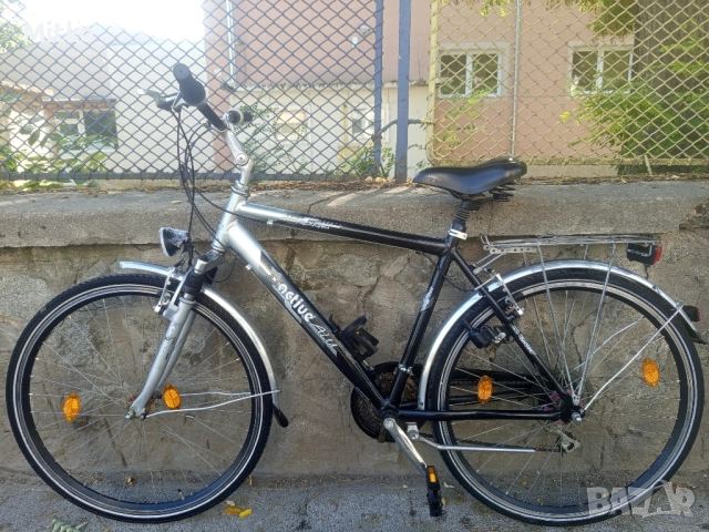28 цола алуминиев велосипед с 21 скорости усилени капли амортисьори предни като нов , снимка 9 - Велосипеди - 51692707