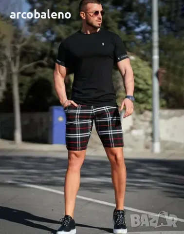 Мъжки ежедневни къси панталони, 5цвята, снимка 2 - Къси панталони - 40804621