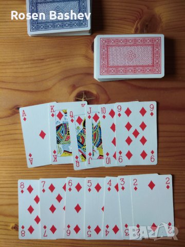 Стари карти за игра. , снимка 2 - Карти за игра - 38206497