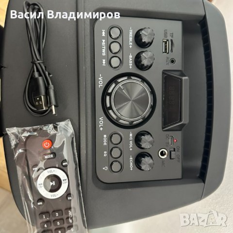 Преносима караоке колона ZQS8210, снимка 2 - Bluetooth тонколони - 43475648