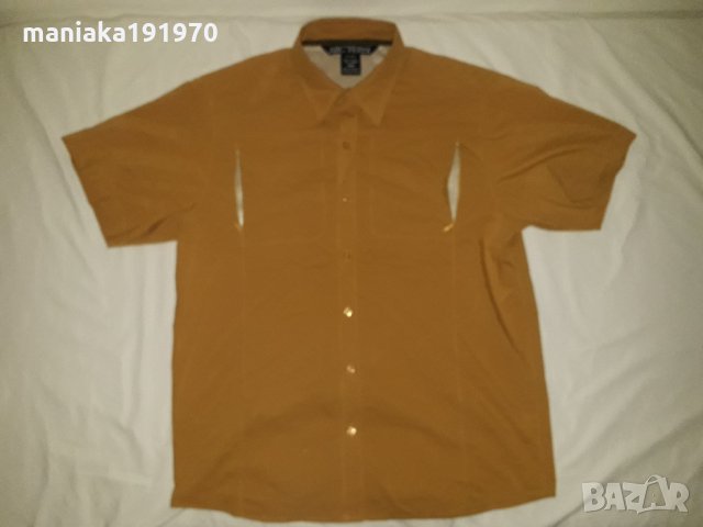Arcteryx  Orange Short Sleeve Button Shirt (М) мъжка риза Arc’teryx, снимка 2 - Ризи - 33534856