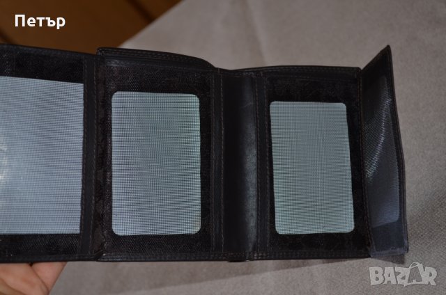 Mano Sutura M19010 тъмнокафяв вертикален портфейл до 14 карти, снимка 10 - Портфейли, портмонета - 32742260