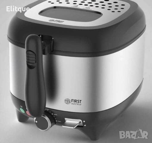 Професионален фритюрник с капацитет 2,5 литра и мощност 1600W FIRST, снимка 3 - Друга електроника - 52854863