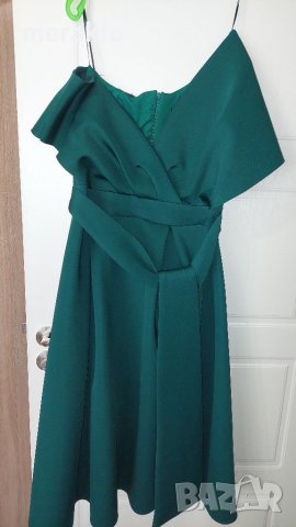 НАМАЛЕНИЕ Зелена, НОВА ОФИЦИАЛНА  рокля, снимка 3 - Рокли - 40079916