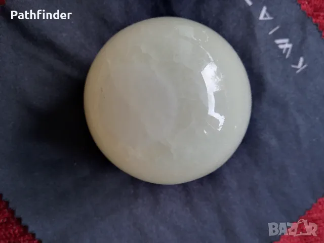 Сфера топка от мраморен оникс, снимка 6 - Декорация за дома - 47931252