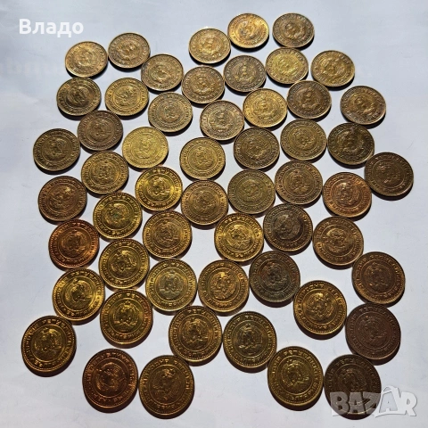 Лот 1 стотинка 1962, 1974 и 1989, снимка 8 - Нумизматика и бонистика - 53500391