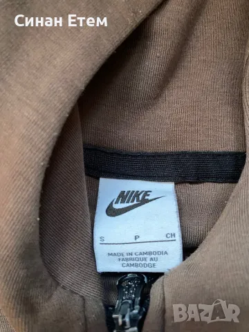 Nike tech fleece brown, снимка 3 - Спортни дрехи, екипи - 49244376