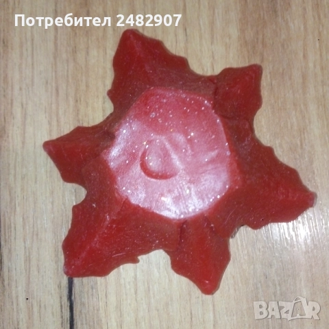 Коледна свещ , снимка 4 - Декорация за дома - 52684442