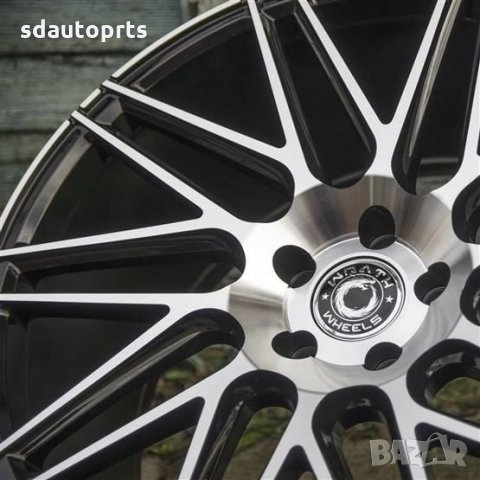 20" Джанти Wrath БМВ 5X120 BMW E90 E92 F30 F32 F36 E60 F10 F11 F06 F12, снимка 5 - Гуми и джанти - 33245065