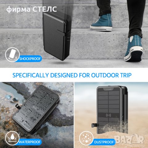 Външна батерия STELS YD-820SW, PowerBank, 26800mAh, снимка 16 - Безжични зарядни - 41516308