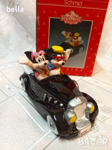 3 НОВИ ПОРЦЕЛАНОВИ ФИГУРИ НА УОЛТ ДИСНИ,МИКИ МАУС И ПЪРСИ ОТ ПОКАХОНТАС, снимка 2 - Антикварни и старинни предмети - 52018415