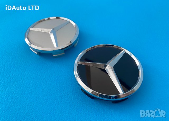 Mercedes Капачки за джанти 60мм AMG Мерцедес w211 w203 w220 w210 w204, снимка 4 - Аксесоари и консумативи - 37006270