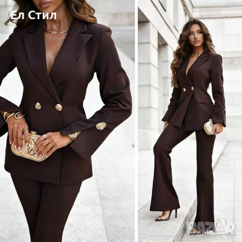 📌Дамски елегантен костюм , снимка 4 - Костюми - 53522687