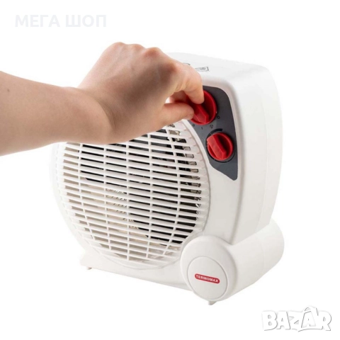 Вентилаторна печка с мощност 2000W, снимка 2 - Отоплителни печки - 52643594