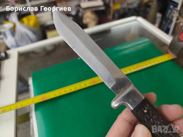 Български нож еделвайс , снимка 7 - Ножове - 53227837