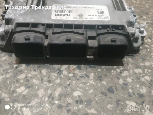 Компютър ECU FOCUS 4M51-12A650-ND 0281011263 6BME 2004г. Дизел, снимка 2 - Части - 47316983