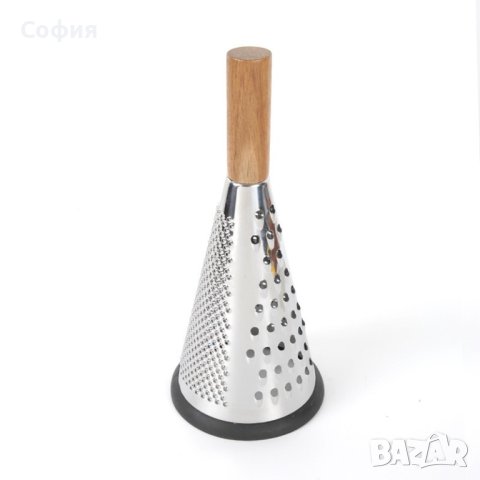 Кръгло ренде с дървена дръжка и неръждаема стомана, снимка 2 - Аксесоари за кухня - 43424841